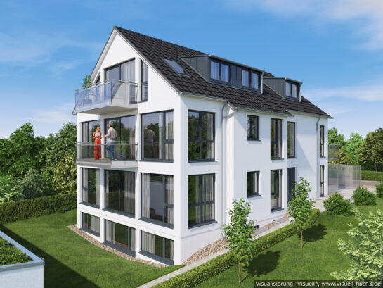 Architekturvisualisierung Mehrfamilienhaus in Ostfildern-Ruit