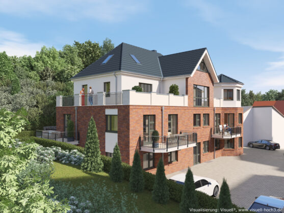 Immobilien - 3D-Visualisierung eines Bauvorhaben in Eutin