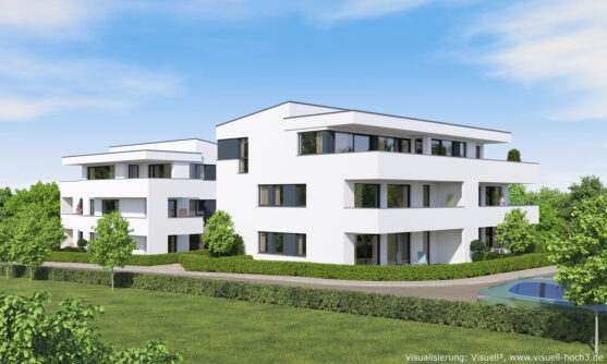 Bad Rappenau bei Heilbronn - Architekturvisualisierung von Immobilien